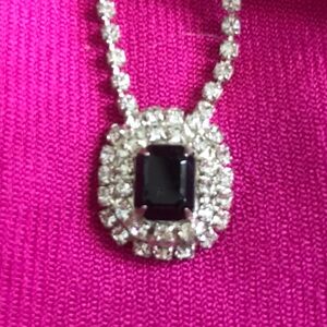 Rhinestone necklace